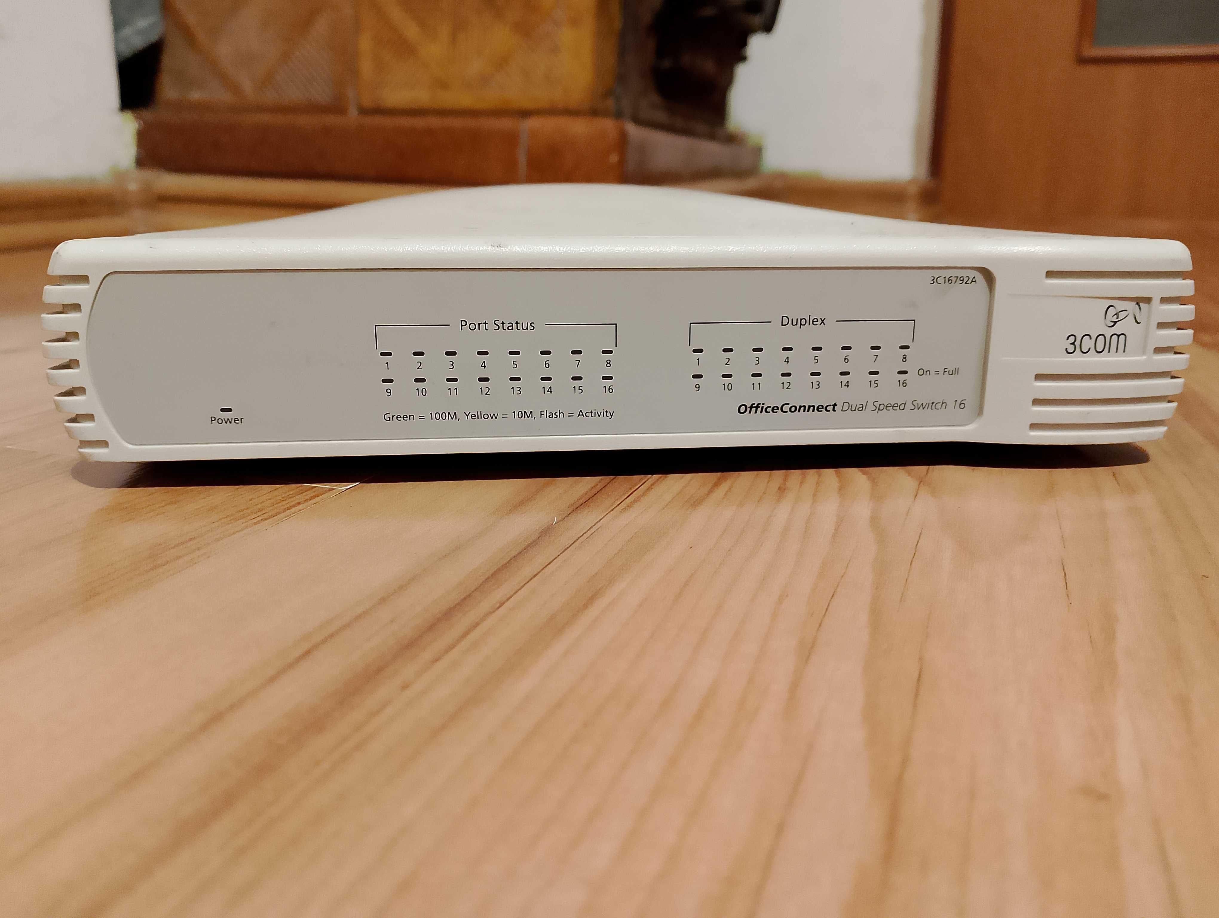 3COM officeConnect dual speed switch 16
