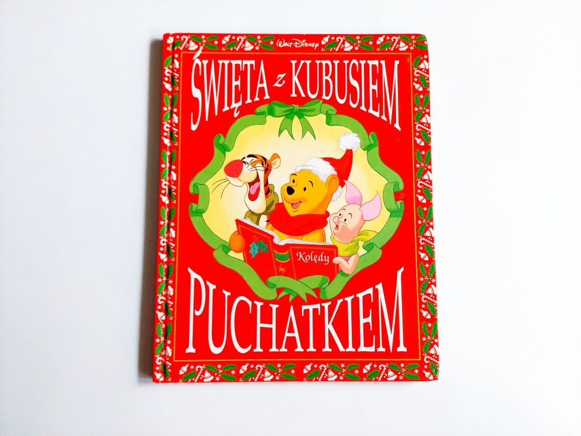 Książka święta z kubusiem Puchatkiem egmont disney 1993r