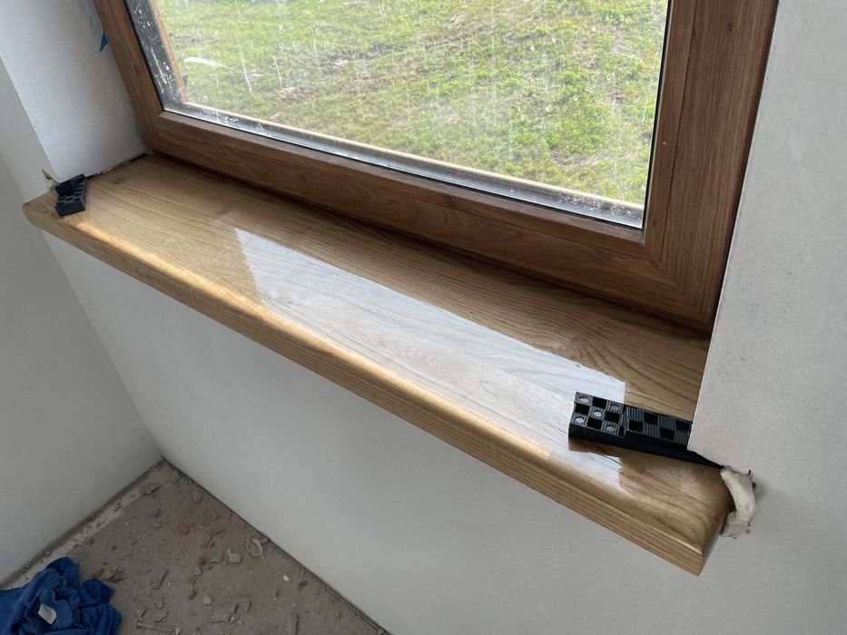 Parapet drewniany