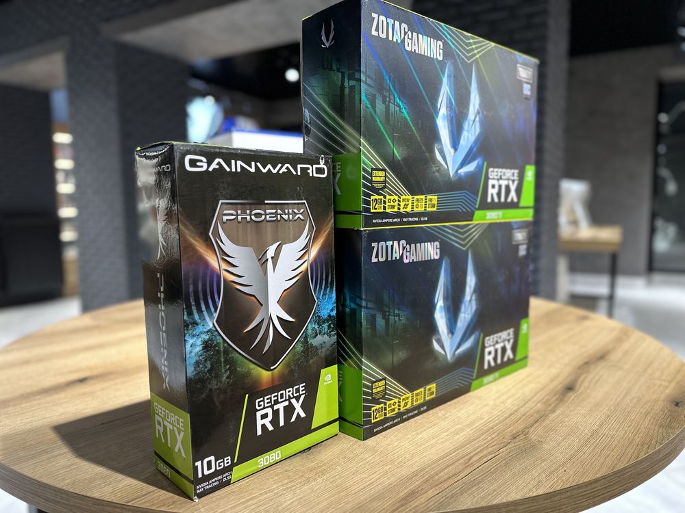 Видеокарта Zotac GAMING GeForce RTX 3080 Ti Trinity OC, Новая!