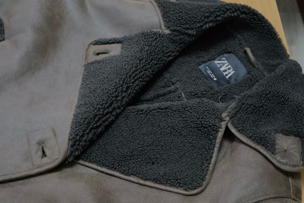 Дублянка коричнева ZARA, розмір s