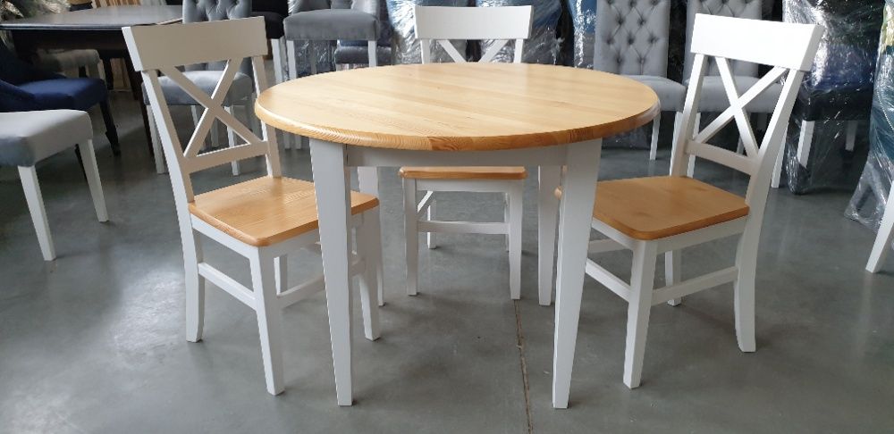 Krzesło do kuchni jadalni restauracji twarde mocne Producent nowe