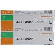 Bactigras / Бактиграс.15×20 см. - марлевая повязка с хлоргексидина аце
