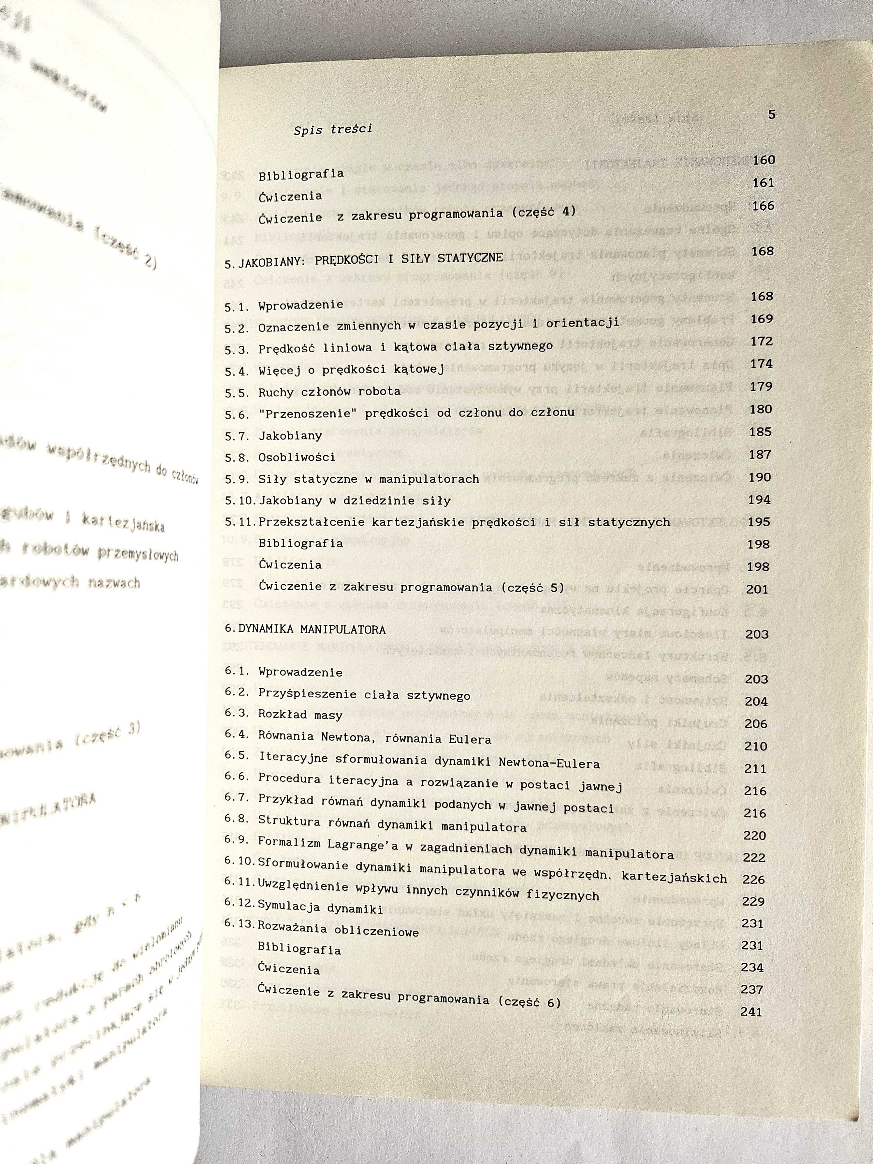 Wprowadzenie do robotyki. MECHANIKA I STEROWANIE John J. Craig