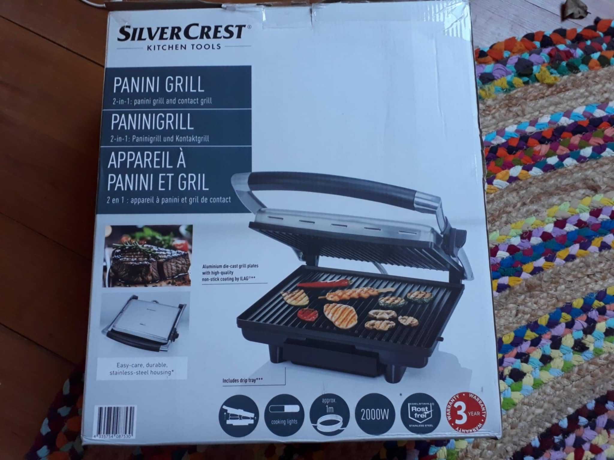NOWY opiekacz Silvercrest Panini Grill