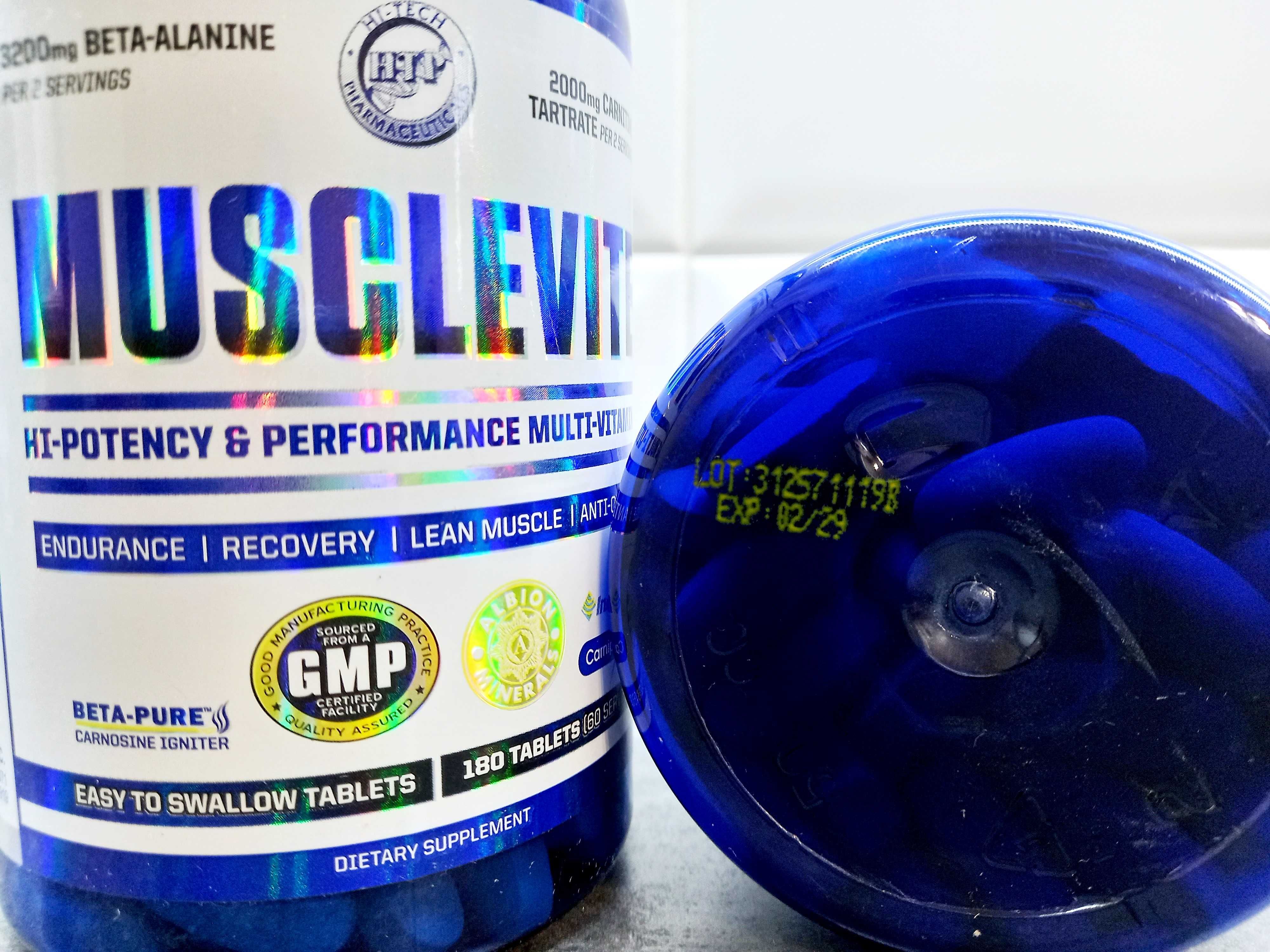 Hi-Tech Pharma, Musclevite (180 таб) мужские витамины женские витамины