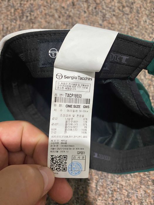 Кепка, бейсболка  sergio tacchini  (оригiнал)р-s/m