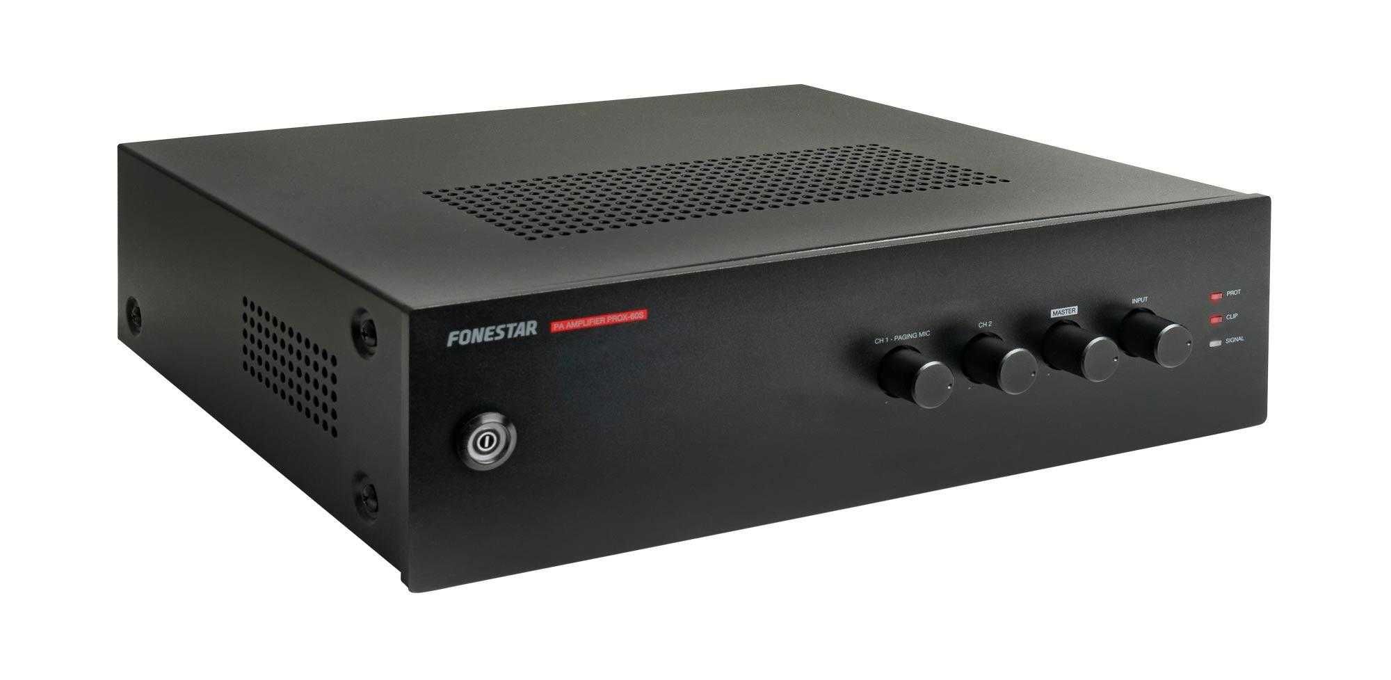 Fonestar PROX-60S Amplificador de Megafonia Monozona