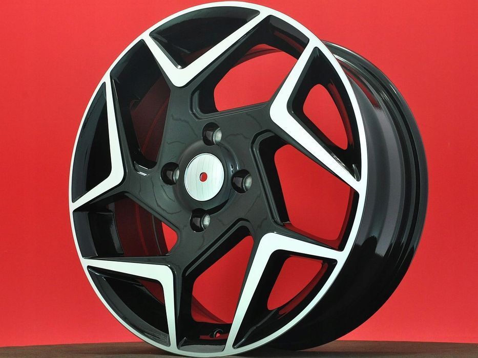 Czarne felgi R17 4x108 Ford Fiesta V VI VII 5 6 7 Ka Ka+ 7J ET40