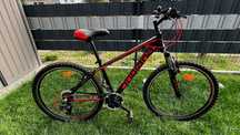 Rower górski MTB INDIANA X-Pulser 1.6 M15 26 cali Czarno-czerwon
