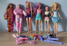 Barbie zestaw lalek 6 szt.
