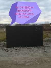 Szambo 8m3(8000tyś litrów) i inne Transport Montaż Cała Polska