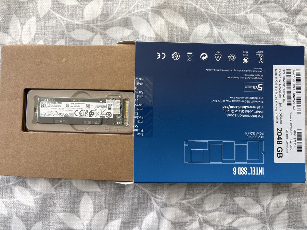Intel SSD 660p 2TB NVMe