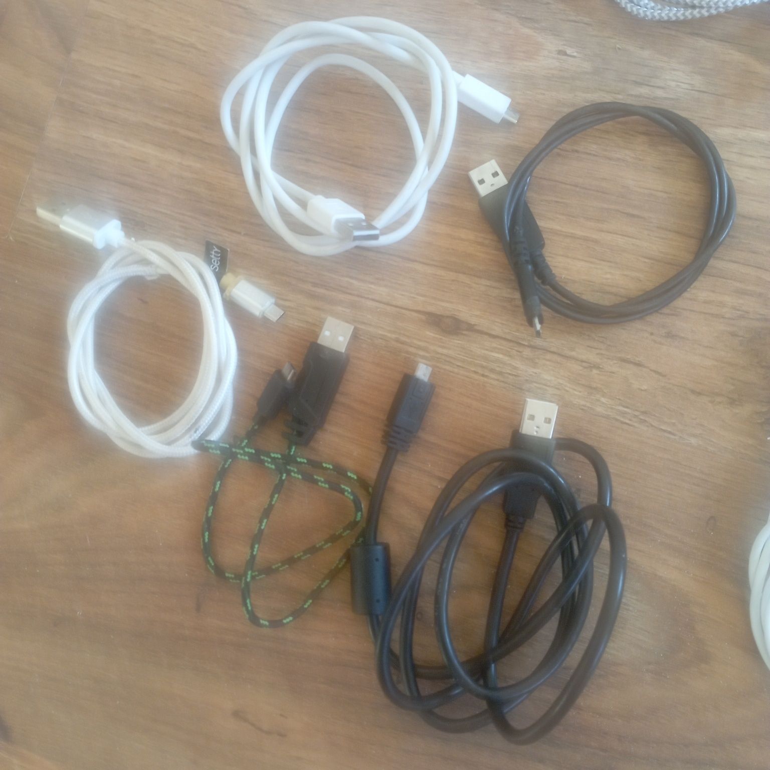 Kabel mini micro USB ladowarka zasilacz