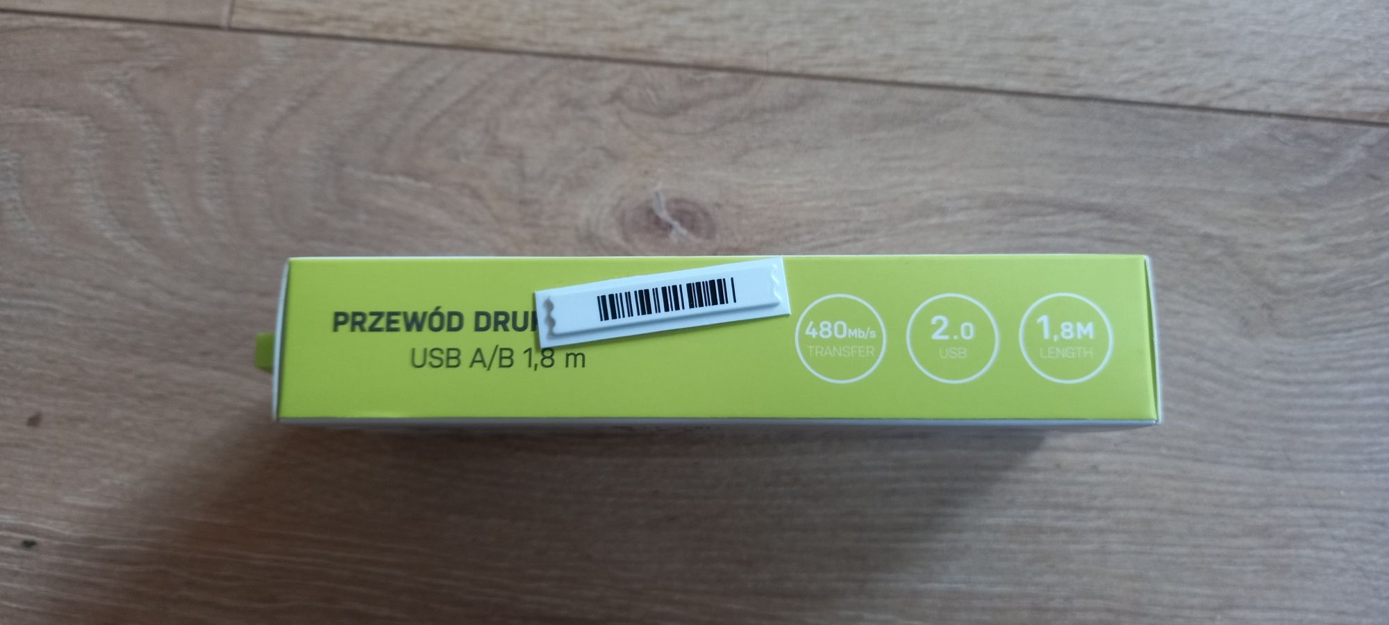 Przewód drukarkowy USB A/B 1,8 m XLINE