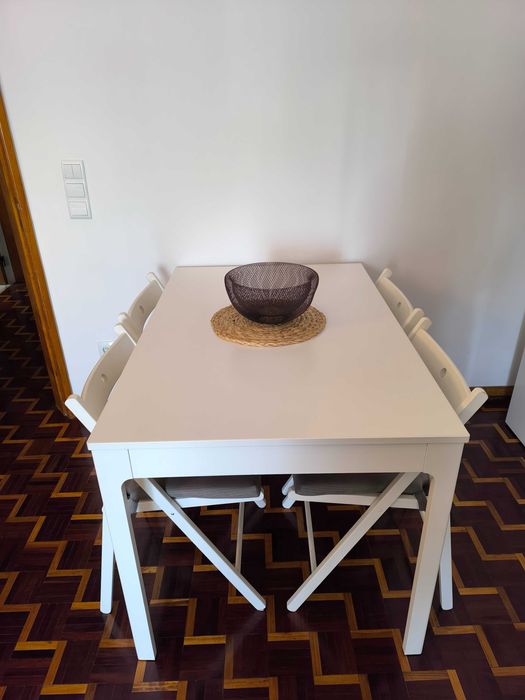 Mesa de refeição extensível ikea