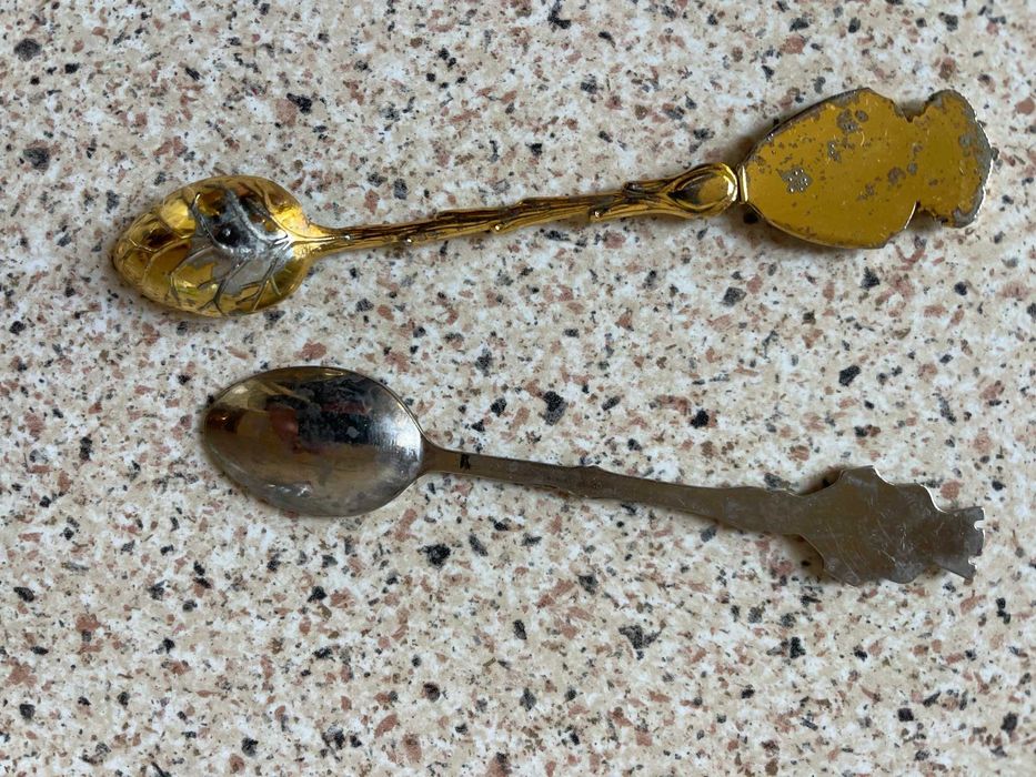 Сувенірна чайна ложечка у твою колекцію 2 шт. різний дизайн