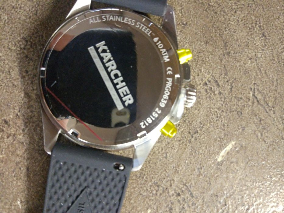 Мужские часы Fossil США с логотипом фирмы Karcher