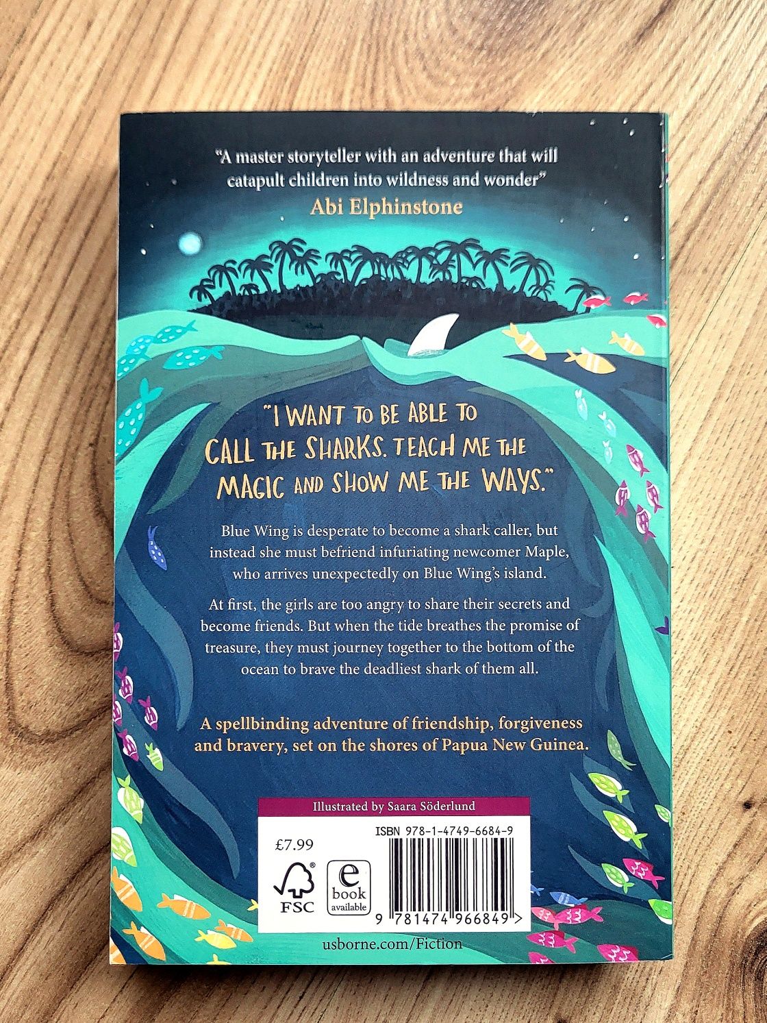 The Shark Caller Usborne powieść przygodowa po angielsku