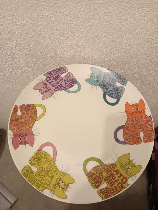 Conjunto de dois pratos