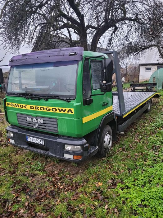 Man l2000 12.180 specjalne autolaweta pomoc drogowa