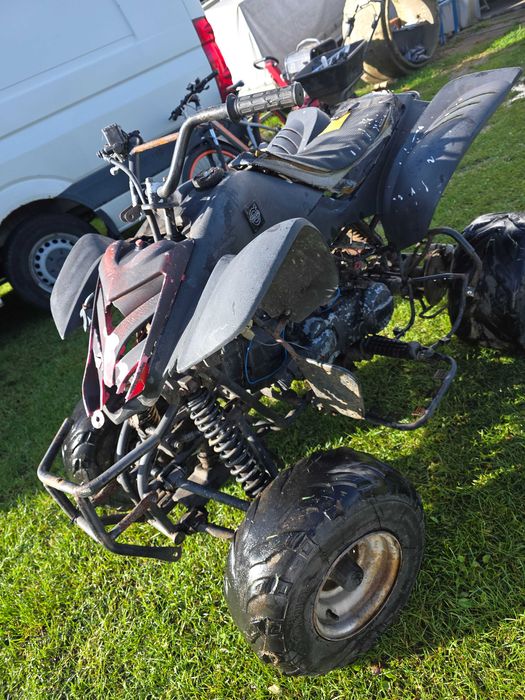 Quad 150cc uszkodzony- duża rama