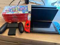 Zestaw Nintendo Switch plus 7 gier