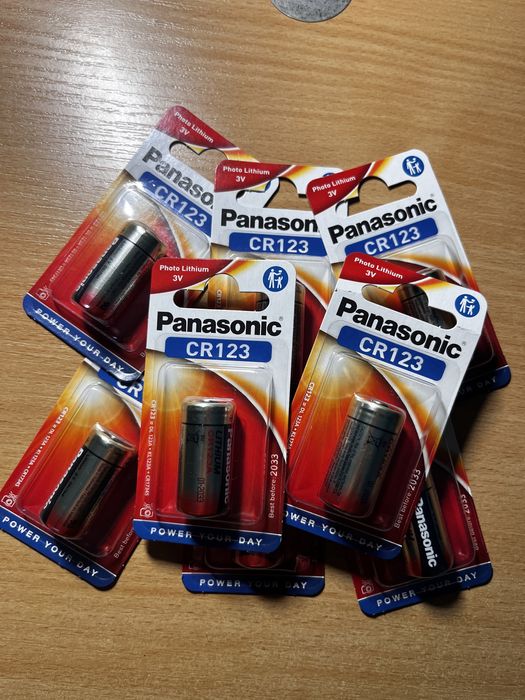 Батарейка CR123 Panasonic