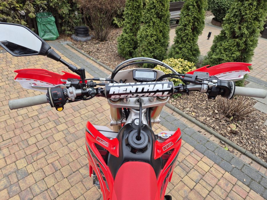 Honda crf450x zarejestrowana