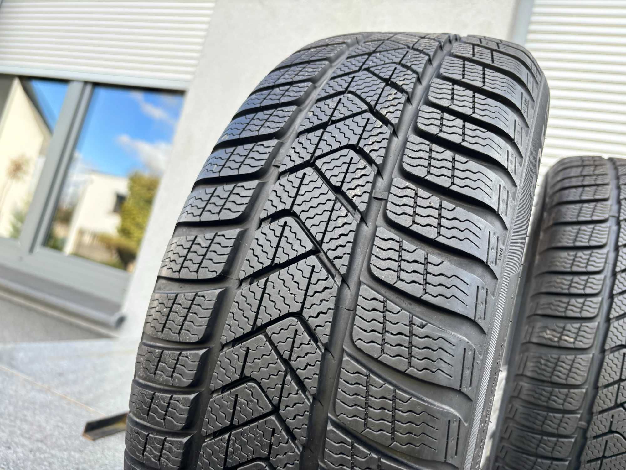 2szt zimowe 205/55R16 Pirelli 7,5mm 2019r świetny stan! Z1 gwarancja