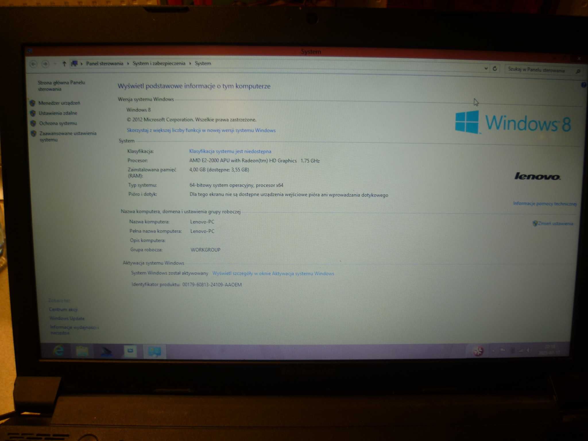 Lenovo B575e. Kompletny.
