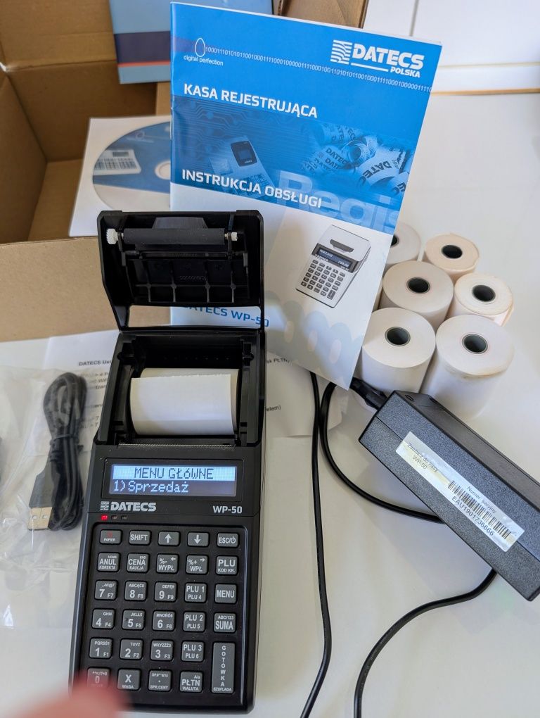 Kasa fiskalna online Dates WP-50. Wyrejestrowana