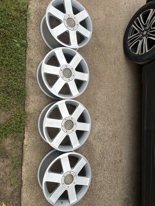 Komplet felg audi a4 s4 8E0 orginal 17cali 5x112