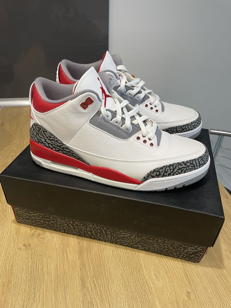 Nike Air Jordan Retro 3 Fire Red 2022 | 12US/46EUR/30CM