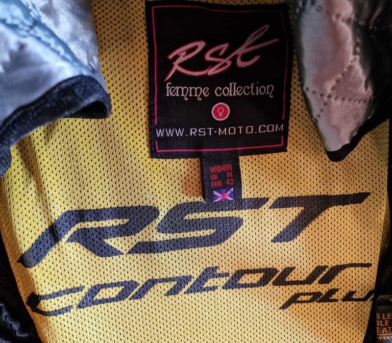 CASACO PELE MOTA SENHORA 42 RST PRETO térmico com proteções