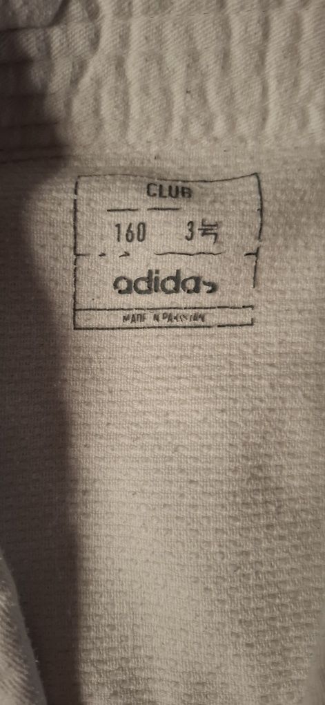 Judoga biała adidas rozmiar 160 kimono