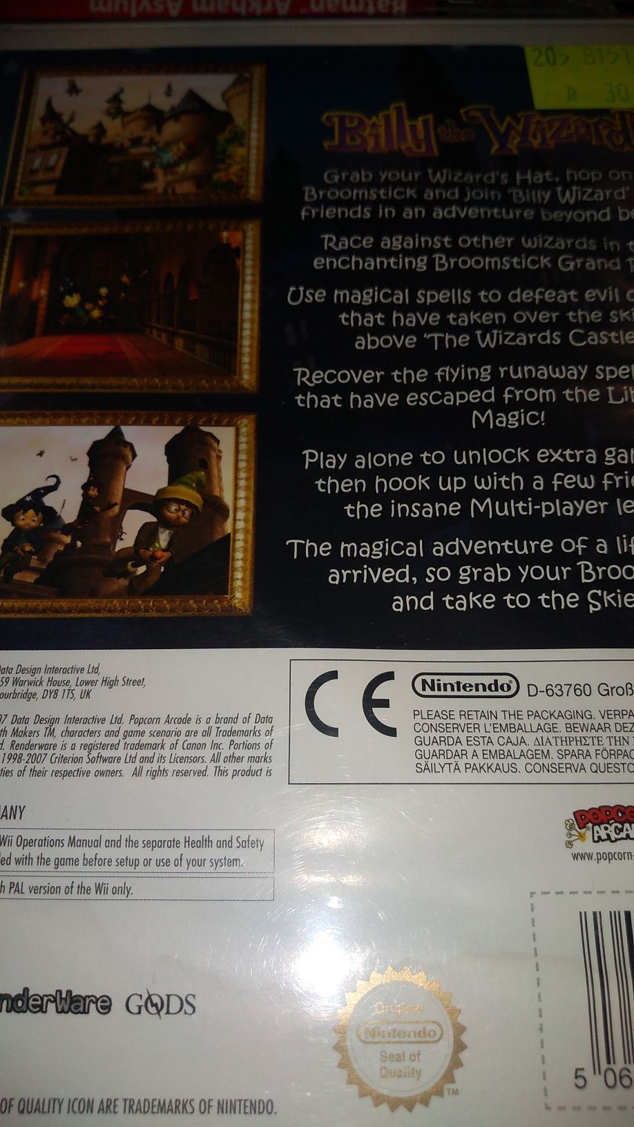 Billy The Wizard Nintendo Wii możliwa zamiana SKLEP kioskzgrami
