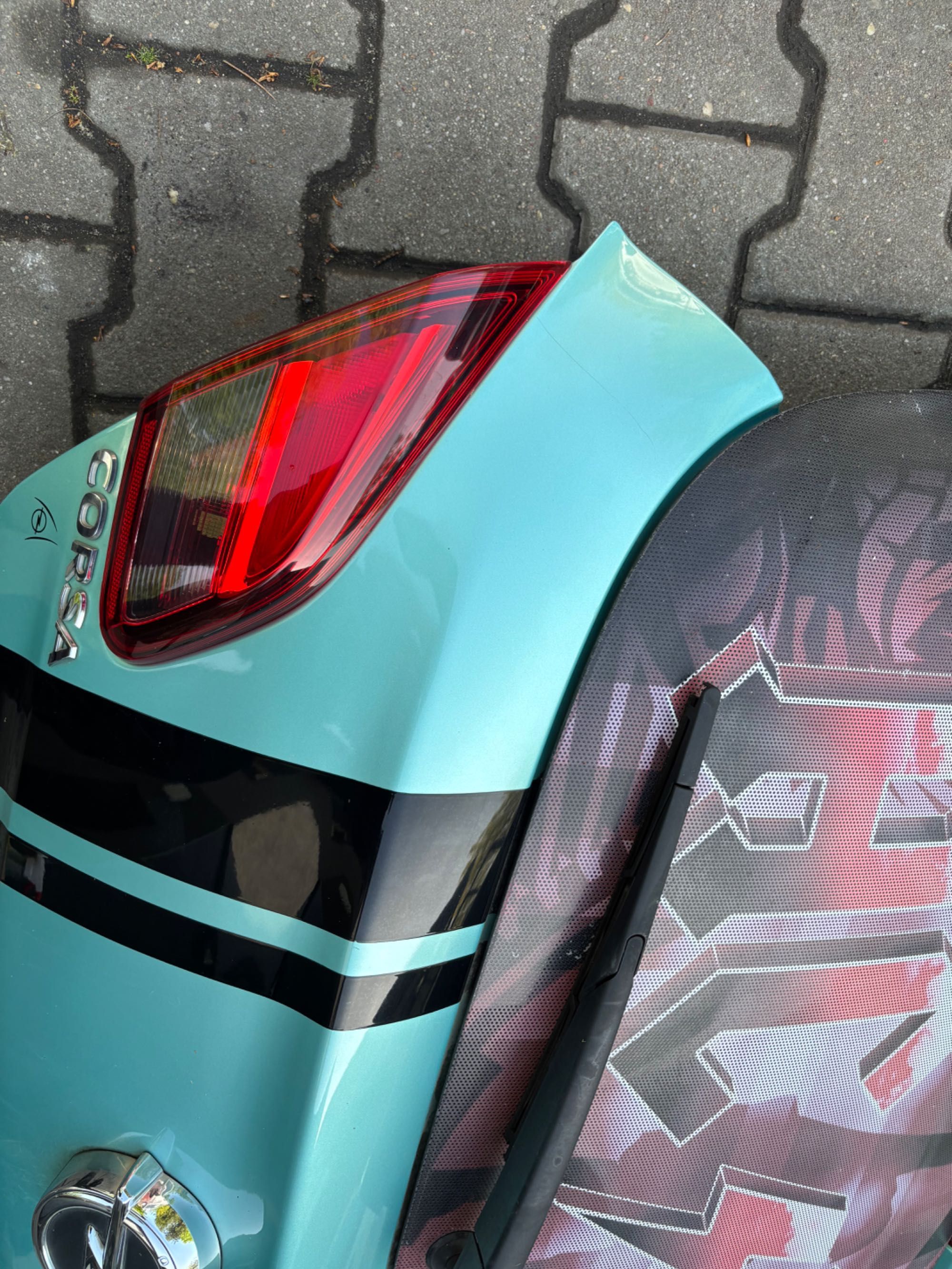Klapa Tył tylna kompletna Opel Corsa E Z30X 3D