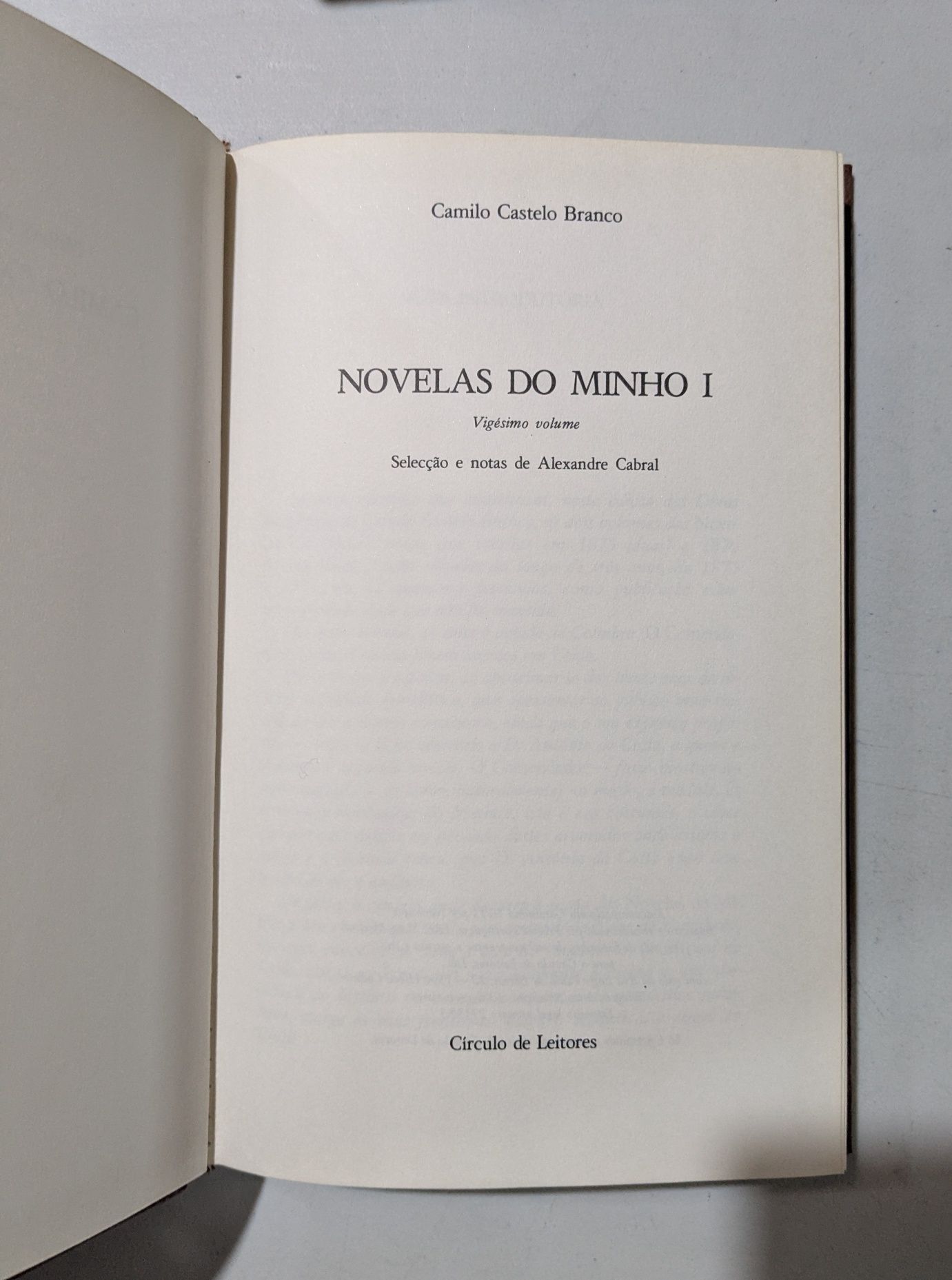 Obras Escolhidas de Camilo Castelo Branco