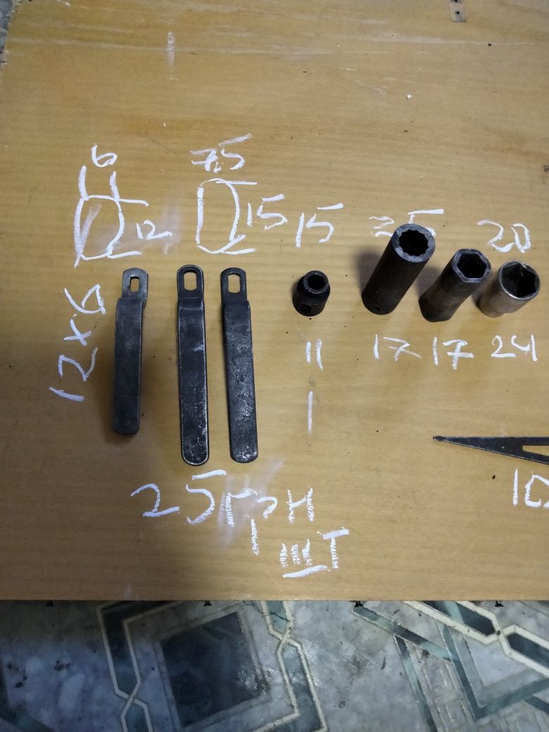 Ключи и инструменты разные.