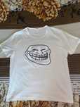 Футболка troll face белая аниме нефорская