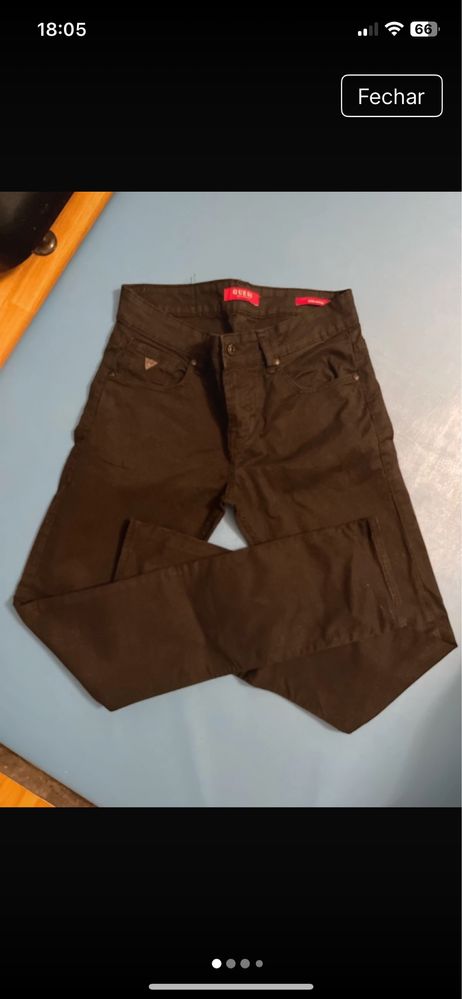 Dois pares de calcas Guess originais