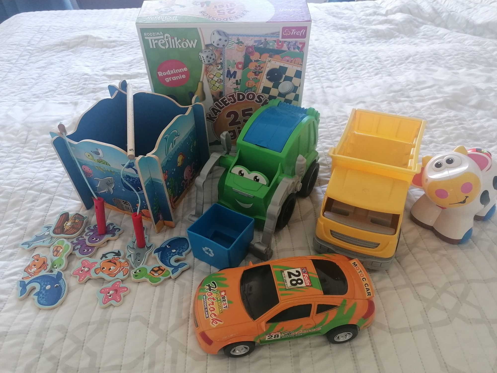 Zabawki różne dla dziecka śmieciarka ciastolina Play-Doh