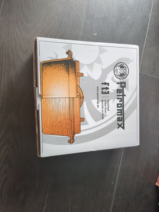 Prawie nowy Petromax ft3 żeliwny cast iron dutch oven garnek bushcraft