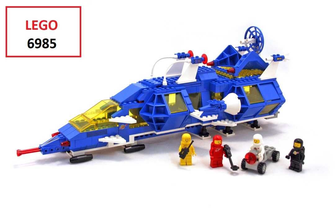 LEGO Space Classic: 6940; 6892; 6929; 6874; 6880; 897; 6841