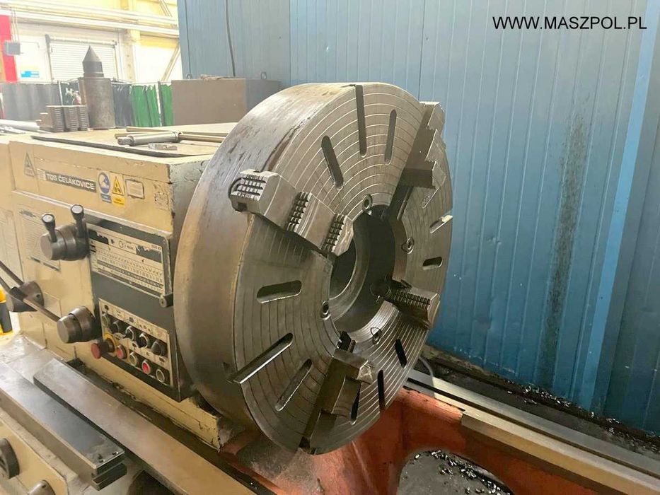 Tokarka TOS SUS - 80 x 5000 mm z odczytami EASSON - SUPER STAN - FILM