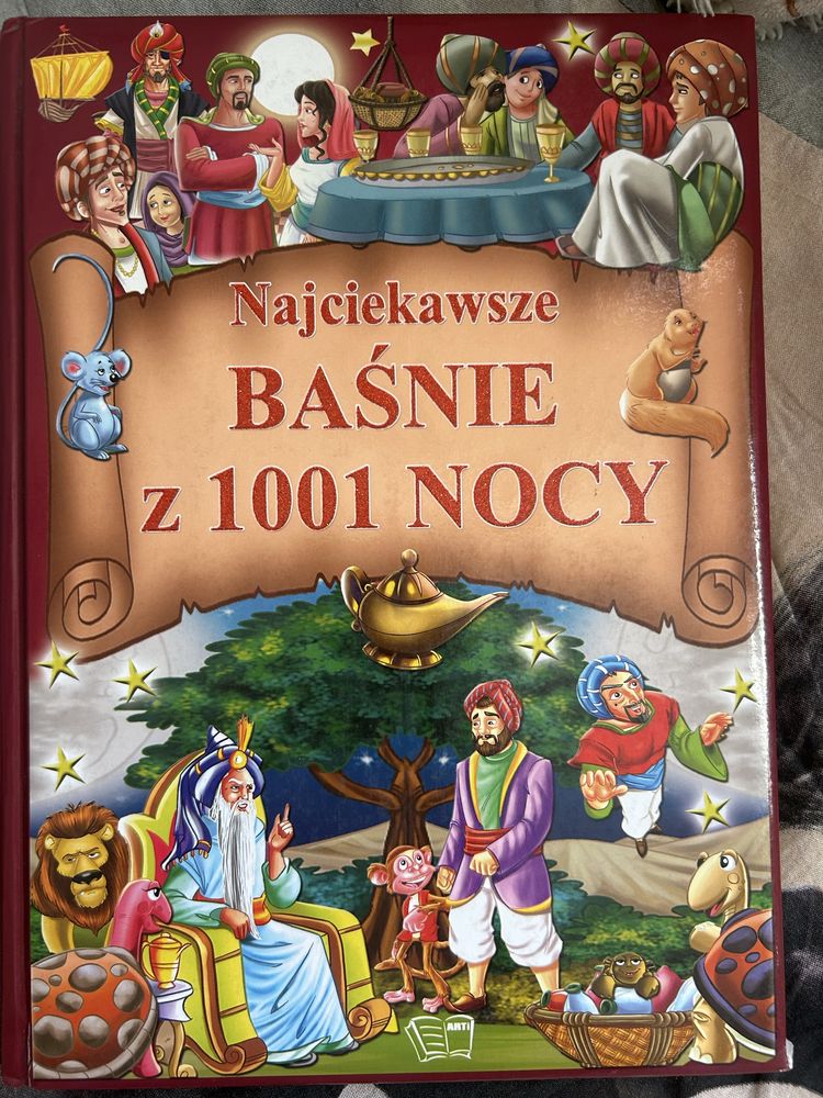 Książka “najciekawsze baśnie z 1001 nocy”