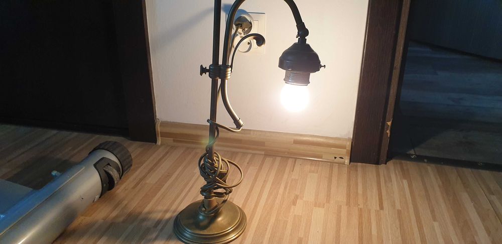 Starocie z Gdyni - Lampa biurkowa ART DECO UNIKAT sprawna