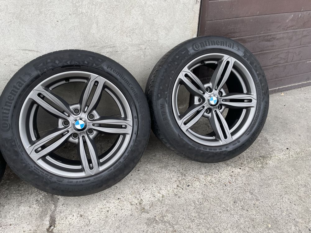Koła, Felgi 5x120 17” do BMW, Grafit, Contiental