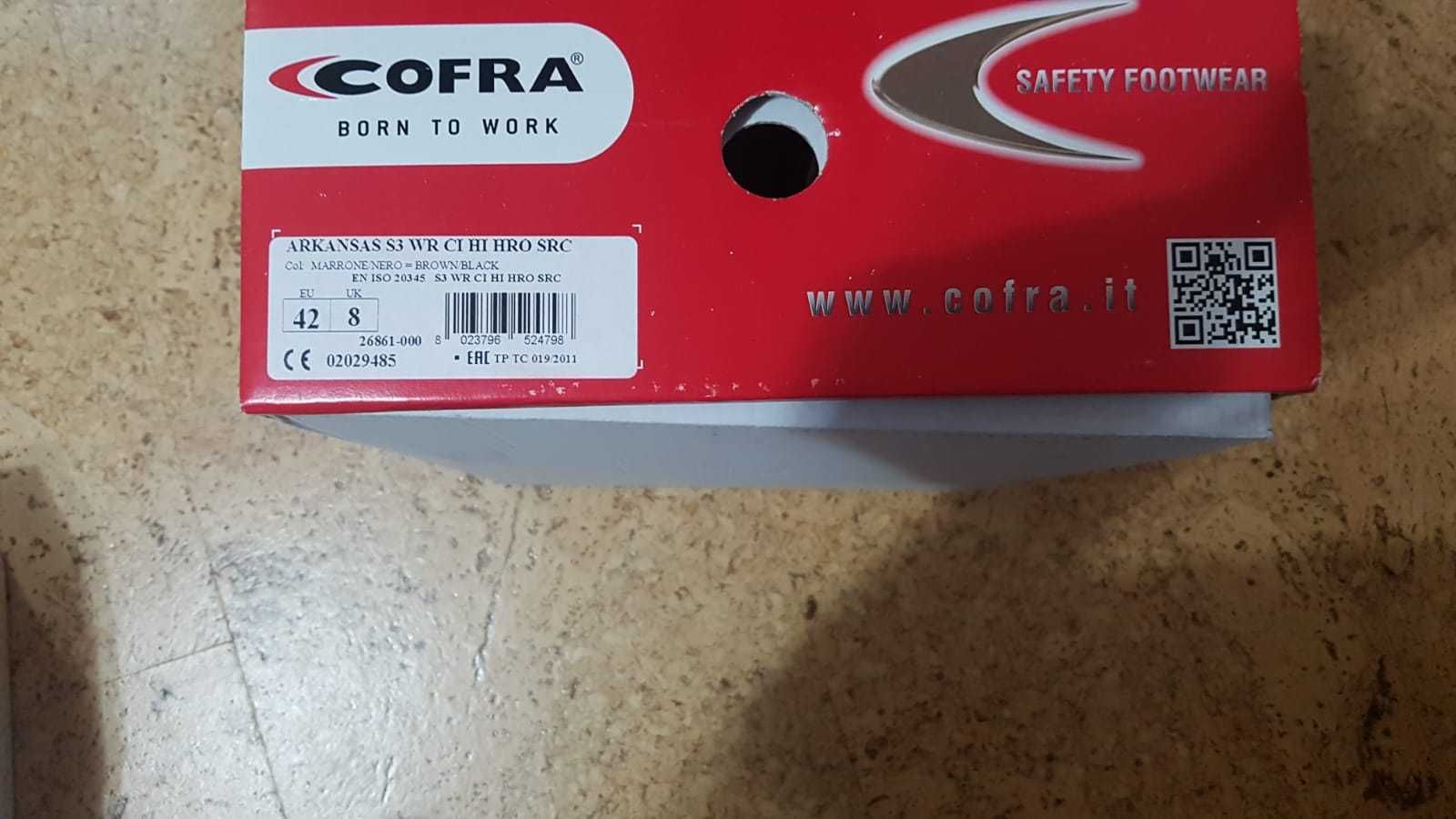 NOWE Buty Cofra ARKANSAS S3 z membraną GORE-TEX rozmiar 42